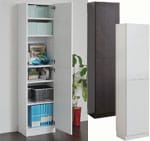 1cmピッチ シンプル本棚 扉付き 44cm幅 1cmピッチ シンプル本棚 扉付き 44cm幅